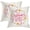 Mother's Day Flower Beige3, variant on Mother's Day Pink Pillow Covers 18X18 Inch Set of 2,Maternal Love Child Baby Childhood Gift Cushion Throw Pillow Covers Outdoor Sofa Couch Pillowcase