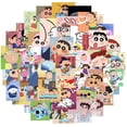 thumbnail image 1 of Pegatinas ShinChans, lápices de colores de anime, vinilo, PVC, impermeables, 50 unidades, 1 of 2