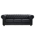 thumbnail image 1 of East End Imports Chesterfield Sofa in Leather & Leather Match, 1 of 1