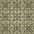 thumbnail image 1 of Ahgly Company Machine Washable Indoor Square Transitional Antique Bronze Green Area Rugs, 7' Square, 1 of 7
