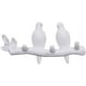 thumbnail image 1 of Ganchos para abrigos, pájaros decorativos de resina en la rama de un árbol, decoración de pared, perchero, decoración artística, colgador para colgar abrigos, toallas, sombreros, bolsos Ormromra ZYY-0543, 1 of 4