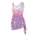 thumbnail image 5 of POLERO Girls' Mermaid Scale & Cherry Blossom One-Piece Swimsuit with Mesh Cover Up Skirt - Cute Quick-Dry Swimwear for Beach & Pool Vacation, 7-18 Years, 5 of 10
