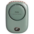 thumbnail image 1 of Mini Bladeless Fan USB Rechargeable Silent Cooling Fans 3 Speeds Adjustable Waist Fan Portable Outdoor Travel Air Cooler-Neck Haning Fan, 1 of 21