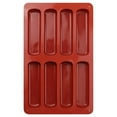thumbnail image 2 of Rectangle Granola Bar Silicone Molds, 1 Pc 8 Cavity Chocolate Bar Mold Cake Pan Mold for Baking Energy Bars Chocolate Bar Ganache Bread Muffin Nutrition/Cereal Bar Brownie Pudding Butter Mould, 2 of 9