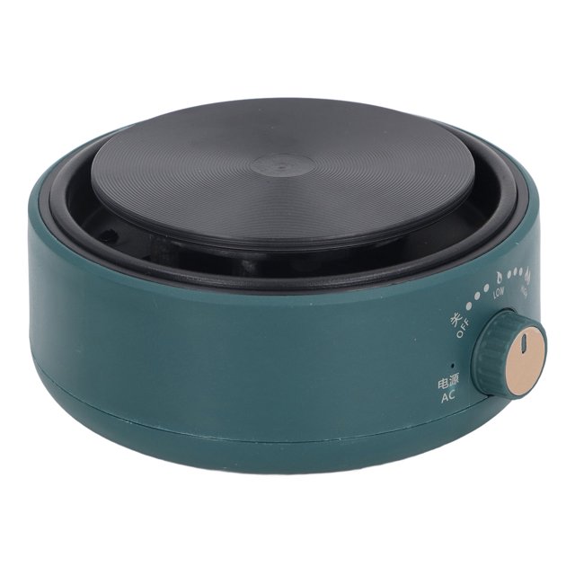 Portable Electric Hot Plate, 360 Degree Full Plate Heating, Multifunctional Countertop Single , Compatible with Various Cookware, for Home Dorm