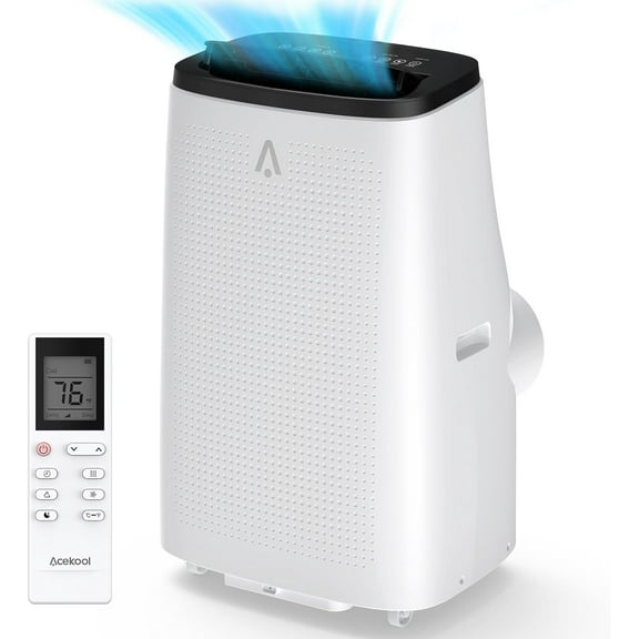 15,000 BTU Portable Air Conditioner – 3-in-1 Cooling, Dehumidifying & Fan for Up to 850 Sq. Ft.