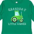 thumbnail image 4 of Inktastic Grandpa's Little Farmer Green Tractor Boys or Girls Long Sleeve Toddler T-Shirt, 4 of 5