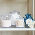 thumbnail image 2 of Youngever Set of 3 Apothecary Jars, 60 Ounce, 30 Ounce and 15 Ounce Clear Plastic Apothecary Jars, 2 of 6