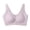 Purple, variant on Zpanxa Wireless Lift Support Bra Seamless Full Coverage Comfort T-Shirt Bra for Women Everyday Wear