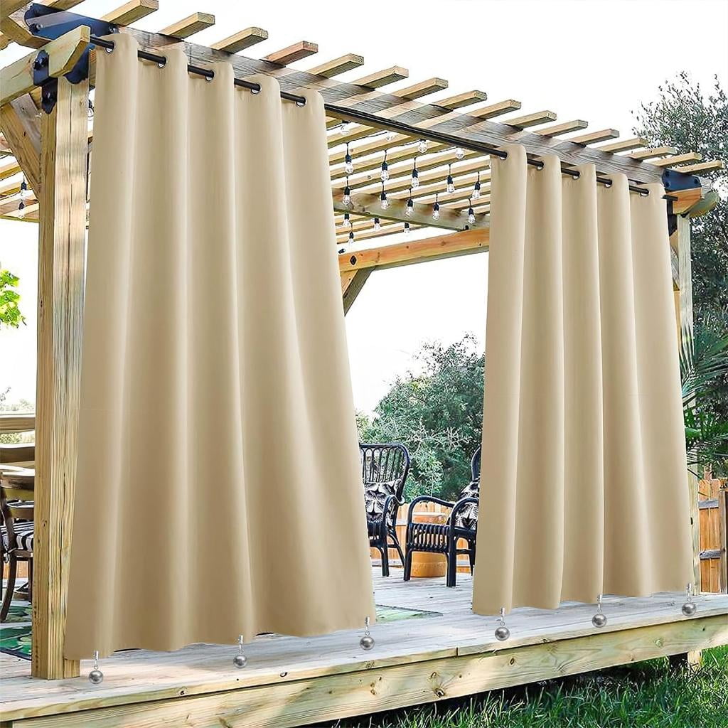12Pcs Heavy Duty Curtain Weights Drapery Clip Keeping Curtain Panel Straight,Keep Outdoor Curtains Flag from Waving