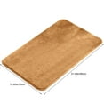 thumbnail image 3 of Bath Mat, Non-Slip Absorbent Microfiber Rug for Bathroom, Machine Washable Floor Mat, Soft Rubber Backing, Living Room Kitchen Bedroom Carpet, 3 of 9