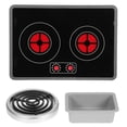 thumbnail image 2 of Miangastore 1 Set Kitchen Toy: Mini Pretend Play Stove Sink Induction Cooker with Light and Sound Toy for Role Play Cooking - Kitchen Props for Toddlers Children, 2 of 8