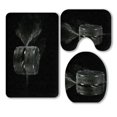thumbnail image 1 of Juego de 3 Alfombrillas de Baño ABPHQTO Diseño Disco de Hockey, 1 of 1