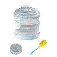 thumbnail image 1 of Contenedor de agua potable Almacenamiento de agua de emergencia Fácil limpieza con asa Duradero Portátil para senderismo Barbacoa Uso doméstico Pesca 11.3L sin Grifo shamjiam Contenedor de bebidas de campamento, 1 of 8