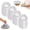 40pcs, variant on 20/40/50/100 Pcs Aluminum Foil Heat Retaining Covers, Reusable Aluminum Foil Food Covers with Elastic Band, Various Dish Shapes, Oil-Resistant Easy to Clean for Kitchen, Picnic (20pcs)