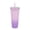 Gradient L-P, variant on LUSQI Durian Straw Tumbler Double Wall Insulated Plastic Cup Trendy Creative Large Capacity Water Bottle With Multi Colors