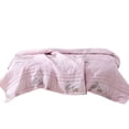 thumbnail image 2 of Yardvibe Cooling Comforter Twin Size, Deer Print Breathable Summer Comforter for Hot Sleepers & Night Sweats, Silky Smooth Cooling Blanket, Pink (B), 2 of 9