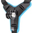 thumbnail image 1 of Action Camera Mount for Full Face Helmet, Lightweight Pc Material Adjustable Angle Motorcycle Helmet Chin Mount Strap, Reusable Shock Absorption Easy Installation for Go Pro Hero, 1 of 6