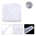 thumbnail image 6 of Portable Air Conditioner Window Kit Window Kit with Zipper and Adhesive Fastener White Airlock Sliding Window Cloth, 6 of 8