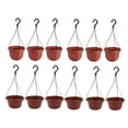 thumbnail image 1 of SHISUYAN 12 Pcs Pot de Fleurs Suspendu Balcon Orchidée Pendentif Chic, 1 of 8