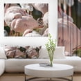 thumbnail image 3 of Design Art Pat De Flamants Roses Se Bouchent Art Sur Toile, 3 of 3