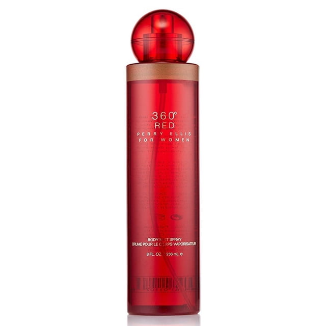 Body Mist 360° Red Para mujer 236ML Perry Ellis Body Mist