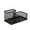 Black, variant on LEHOZIHEQ Plastic Storage Bins, Adjustable Multifunction Storage Box, for Shelves Drawers Desktop Closet Pantry Classroom Office Home