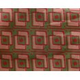 thumbnail image 4 of oneOone Georgette Viscose Fabric Square & Floral Block Print Fabric By The Yard 42 Inch Wide, 4 of 4