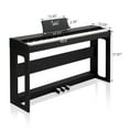 thumbnail image 5 of Glarry 88 Keys Full Weighted Keyboards Digital Piano with Furniture Stand, Black, 5 of 9
