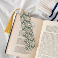 thumbnail image 4 of Kdxio Palm Trees and Tropical Print Metal Tassel Bookmarks,Perfect Gift for Art Lovers and Bookworms Metal Bookmarks for Women, 4 of 8