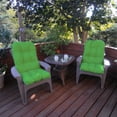 thumbnail image 4 of Green Indoor / Outdoor Adirondack Cushion Patio Chair Cushion, 4 of 4
