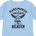 thumbnail image 4 of Inktastic Handpicked for Earth By My Opa in Heaven with Angel Wings Boys or Girls Long Sleeve Toddler T-Shirt, 4 of 5