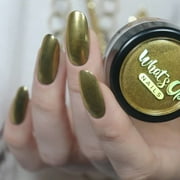 Whats Up Nails Gold Chrome Mica Nail Powder for Mirror Nails