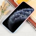 thumbnail image 3 of Funda de silicona degradada a prueba de golpes Magsafe con película para lente para iPhone 11 Pro Max, 3 of 5