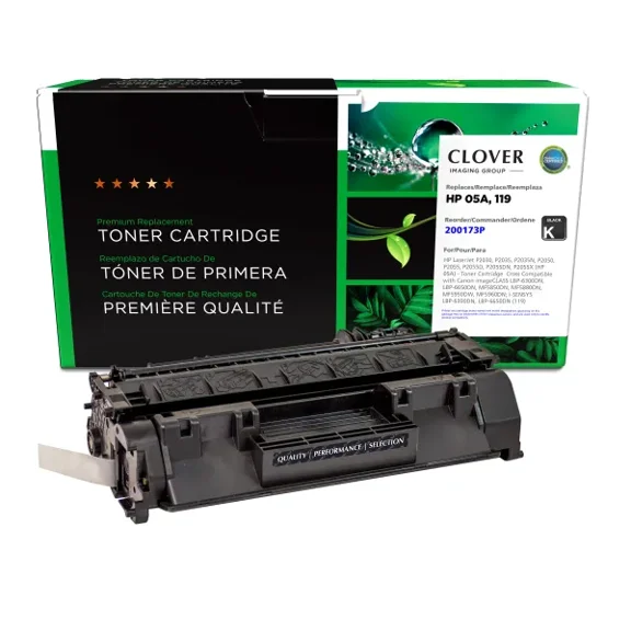 Remanufactured Clover Imaging Toner Cartridge compatible with HP 05A (CE505A)