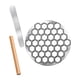 thumbnail image 2 of Juego de máquina para hacer raviolis, herramienta premium, profesional, fácil de usar, con rodillo, para uso doméstico, 37 agujeros., 2 of 9