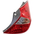 thumbnail image 5 of For 12-17 Accent Hatchback Taillight Taillamp Rear Brake Light w/Bulb Set Pair, 5 of 5
