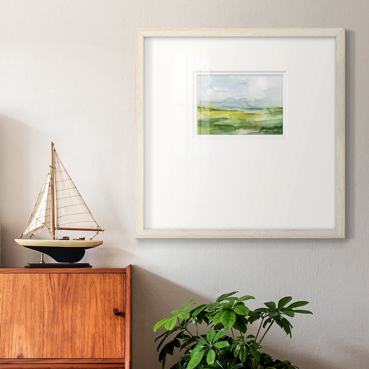 Watery Lowlands IIPremium Framed Print