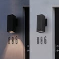 thumbnail image 4 of Aplique de Pared Exterior Cerdeco 27 cm Aluminio Negro Mate 110V-220V, 4 of 6