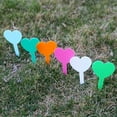 thumbnail image 2 of 50/100pcs Heart-Shaped Plant Markers - Brighten Up Your Garden with Multicolor Labels!, 2 of 5