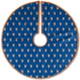 thumbnail image 1 of New York Mets Microplush Christmas Tree Skirt, 1 of 7
