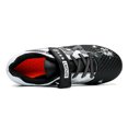thumbnail image 4 of Zapatos Bajos bajos Hook Loop Fútbol Fútbol sin deslizamiento de fútbol casual (31) Negro, 4 of 9
