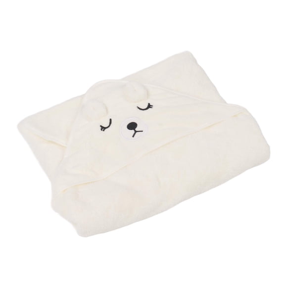 Toalla De Baño Para Bebé, Paño Grueso Y Suave Coralino Con Forma De Animal De Secado Rápido De La Toalla De Baño Del Bebé Con Capucha Para El Uso En El Hogar