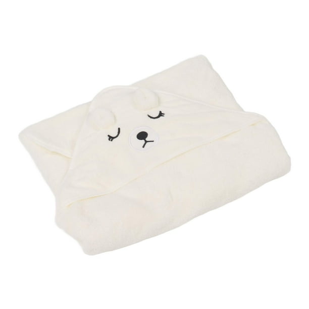 Toalla De Baño Para Bebé, Paño Grueso Y Suave Coralino Con Forma De Animal De Secado Rápido De La Toalla De Baño Del Bebé Con Capucha Para El Uso En El Hogar
