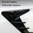 thumbnail image 4 of 2Pcs Car Side Camera Indicator Protection Cover Trim for Tesla for Model 3 Y Glossy Black, 4 of 10