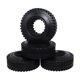 thumbnail image 2 of 4 piezas 1:10 RC Crawler Beadlock Ruedas Neumáticos de goma de 1,9 pulgadas Rueda de 98 mm para coche RC, camión, Axial SCX10, 2 of 5