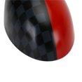 thumbnail image 5 of Mirror Covers For MINI Cooper R55 R56 R57 R58 R59 R60 R61 Power Fold Mirror,Black/Grey Checkered Red, 5 of 9