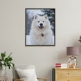thumbnail image 4 of Paint By Numbers Kit for Adults Beginner - DIY White Dog In Snowy Landscape Canvas Painting Kits for Adults, Frameless Paint By Number for Adults for Home Wall Decor 16x20 Inch, 4 of 7