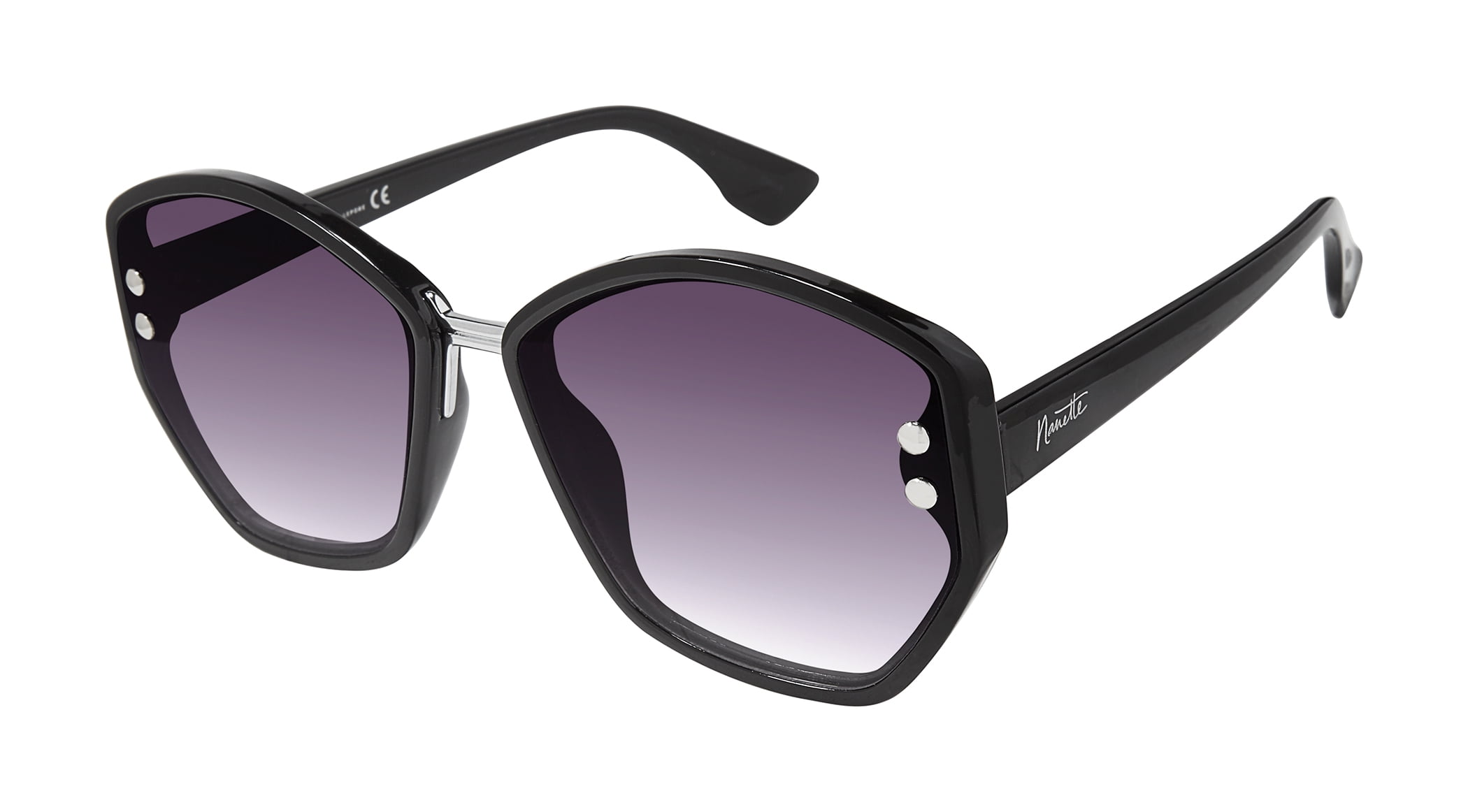 nanette lepore sunglasses black