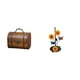 thumbnail image 1 of Estuche organizador de joyas,Organizador de joyas de madera para mujeres,hombres y niñas,Caja de almacenamiento decorativa con tapa abatible para guardar objetos pequeños.,Soporte de papel, 1 of 8